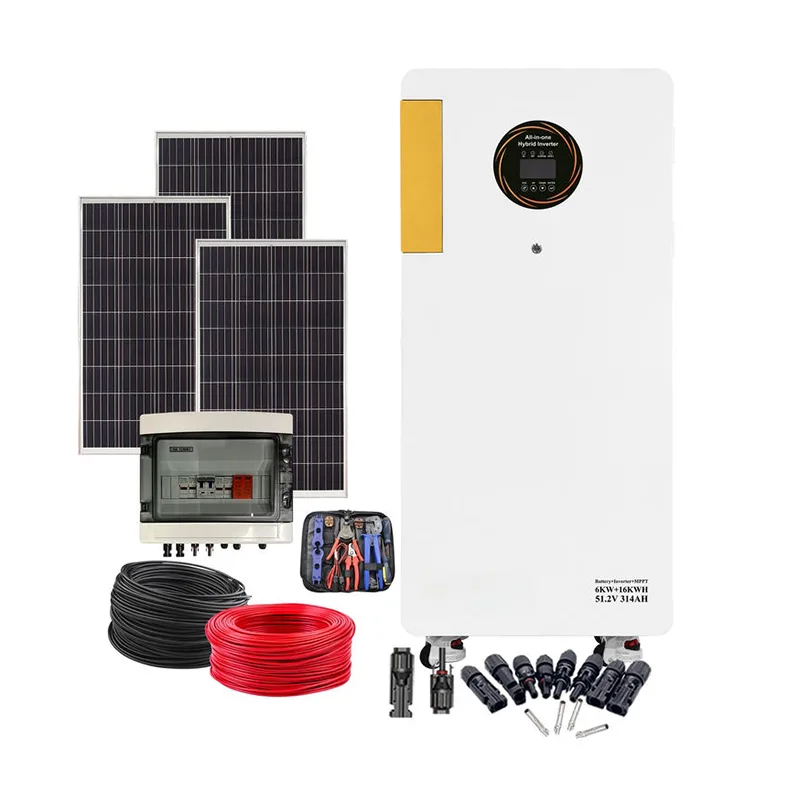 Solcellssystem Mobilt och inbyggt energilagringsbatteri