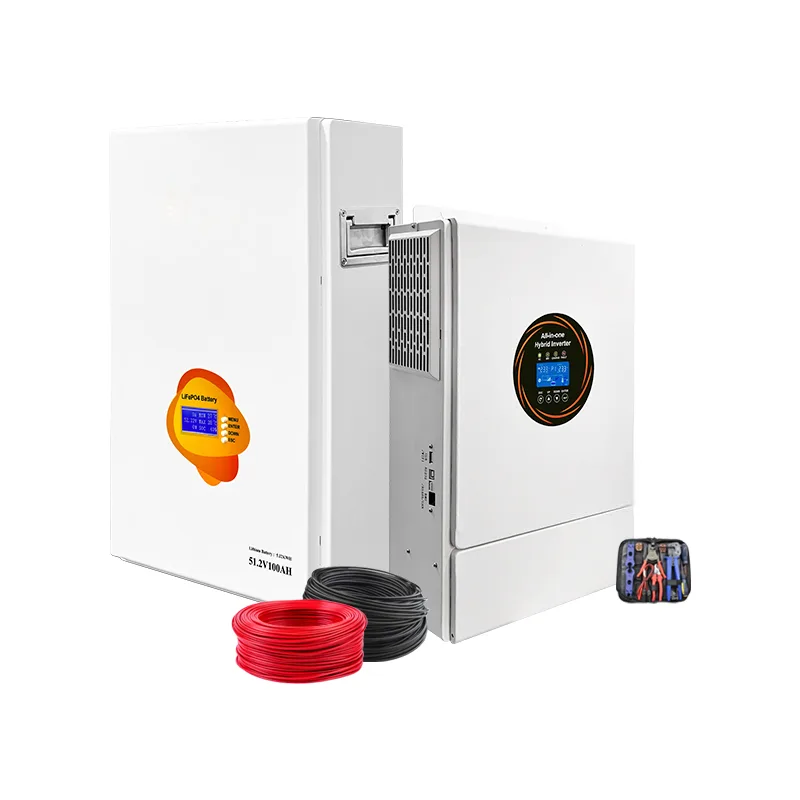Solar 10kw 48v Off grid Ess Allt i ett Hybrid 310Ah 15kwh reservbatteri